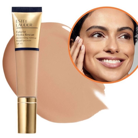 Estée Lauder Futurist Hydra Rescue Moisturizing Makeup 4N1 Shell Beige - Picture 1 of 9